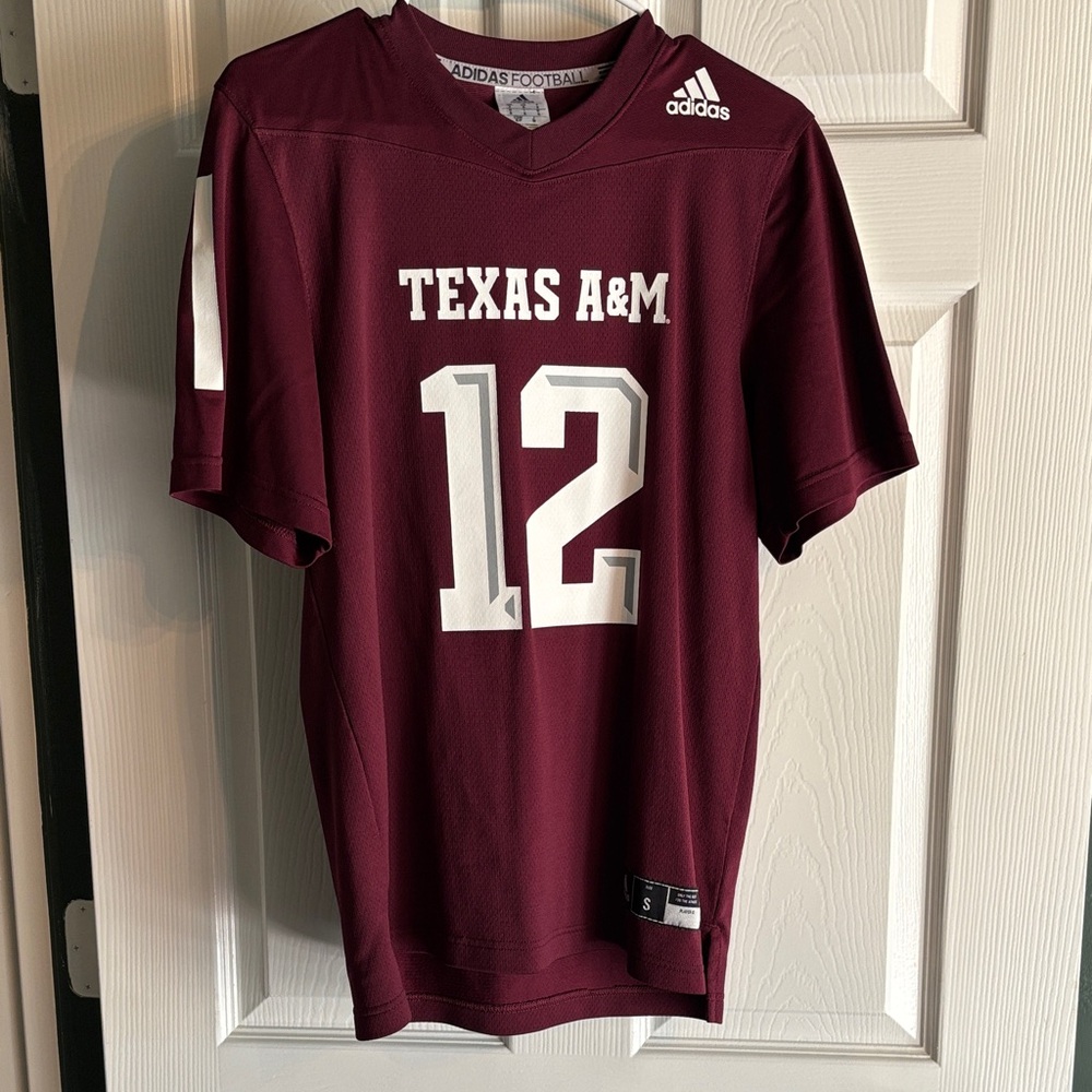 Adidas Maroon Texas A&M Jersey